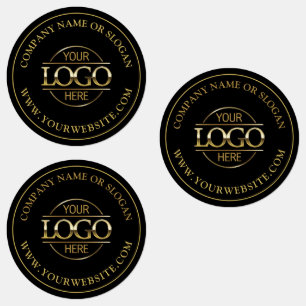 Etiquetas Promocional corporativo de logotipo empresarial mi