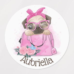 Etiquetas Pugs de Corte