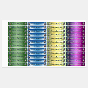 Etiquetas Quarterback francês de buldogue Estudante Pertence