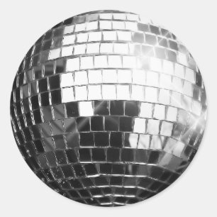 Etiquetas redondas da bola do disco