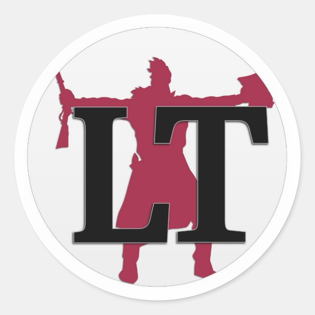 Etiquetas redondas do Lawrence Times (Frente)