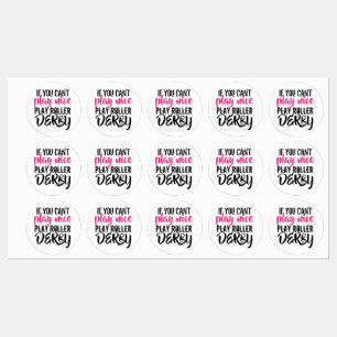 Etiquetas Roller Derby Stickers