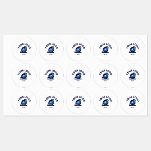 Etiquetas Rótulo adesivo/à prova de água do círculo médio