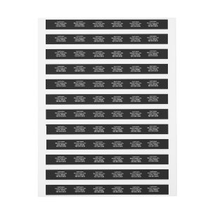 Etiquetas Rótulo de Endereço de Enrolamento