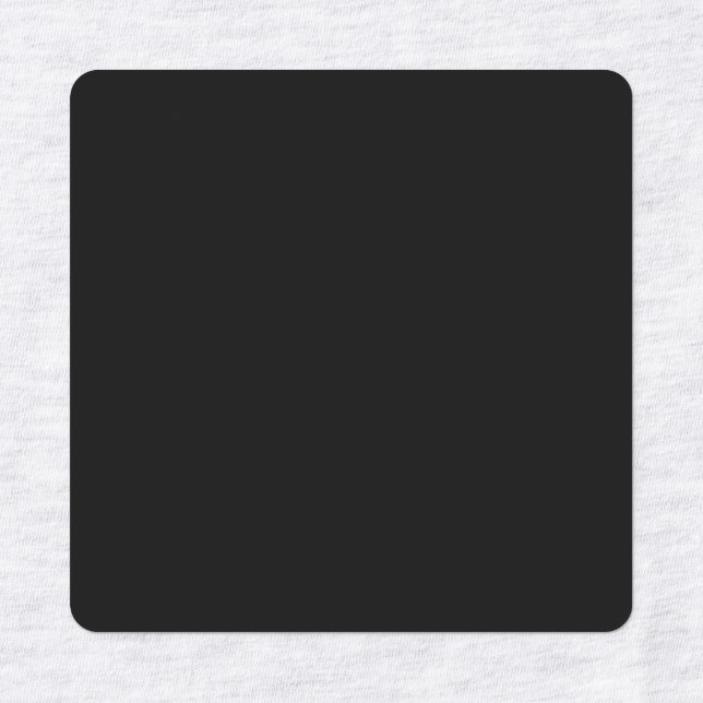 Etiquetas Rótulo de Ferro Quadrado Médio (Design 1)