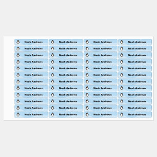 Etiquetas Rótulos de Nome à Prova de Água para a Escola P