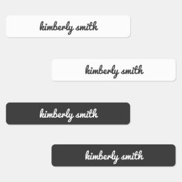 Etiquetas Rótulos de Nome da Escola de Menina