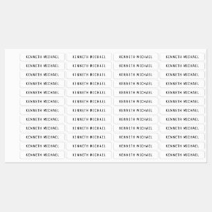 Etiquetas Rótulos de Nome Personalizados para Uso Pessoal
