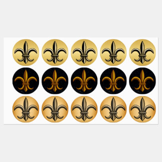Etiquetas Rótulos Fleur De Lis Lebels