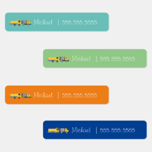 Etiquetas Rótulos Número do Almoço da Classe de Veículos