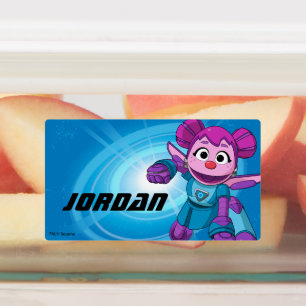 Etiquetas Rua Sésamo   Mecha Construtor Abby Em Ação