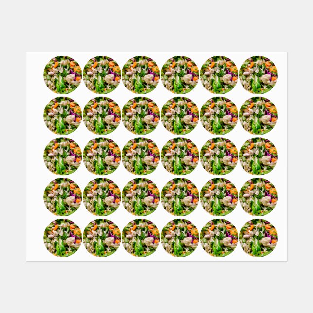 Etiquetas Salada mista (Folha)