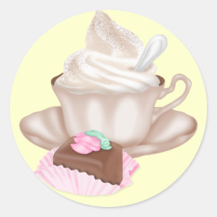 Etiquetas Savory - café + Chocolate