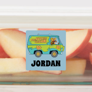 Etiquetas Scooby-Doo   A Máquina Misteriosa   Adicione seu n