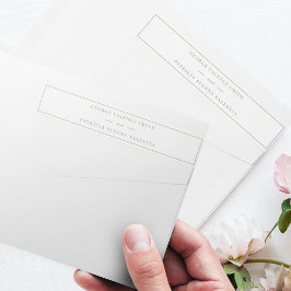 Etiquetas Script de Casamento Elegante Verde Salvia