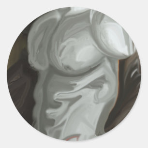 Etiquetas Sculpted físico do torso