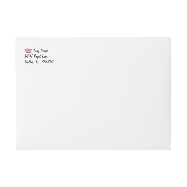 Etiquetas "Se os ajustados Tiara..." (Frente)