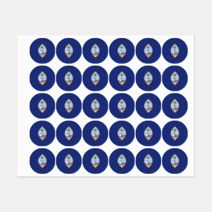 Etiquetas Sinalizador Guam
