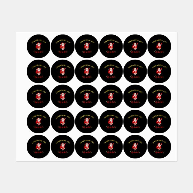 Etiquetas Spreading Joy (Folha)