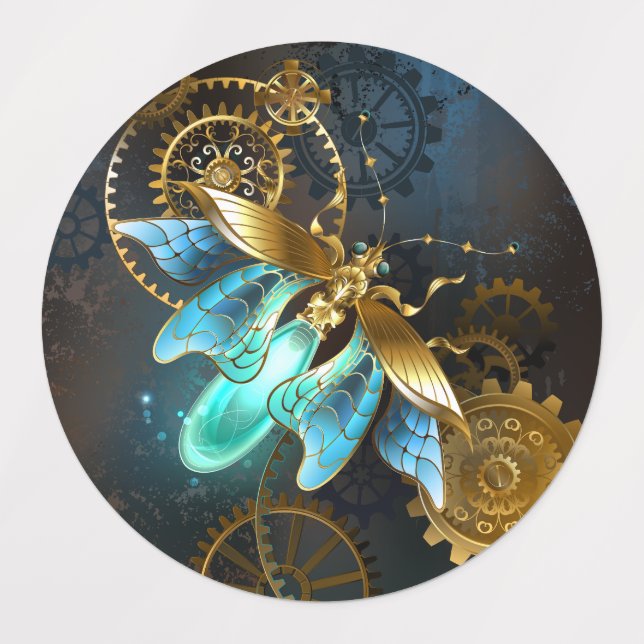 Etiquetas Steampunk Firefly (Design 1)
