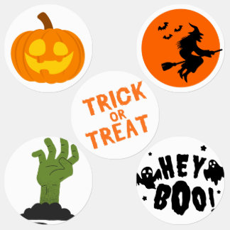 Etiquetas Stickers Halloween