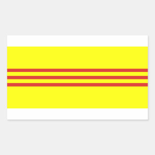 Etiquetas sul da bandeira de Vietnam*