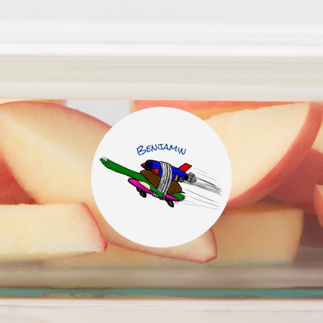 Etiquetas Tartaruga voadora (Afixado)