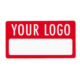 Etiquetas Temporárias Vermelhas com Adesivos de Cr