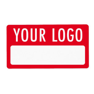 Etiquetas Temporárias Vermelhas com Adesivos de Cr