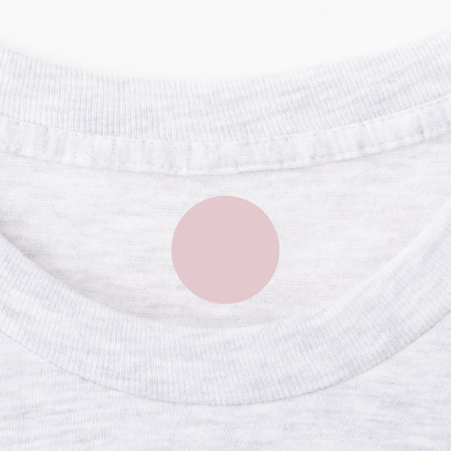 Etiquetas Tendy Soft Pastel Pink - Rótulo (Afixado)