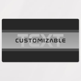 Etiquetas Texto em Camadas Modernas e Personalizáveis | Pret