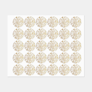 Etiquetas Textura de mármore Dourado da folha