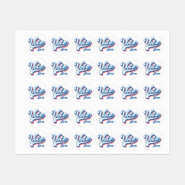 Etiquetas Tipografia eleitoral de voto