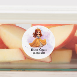 Etiquetas Unicórnio de Cute Personalizado,Nome,Número de Tel