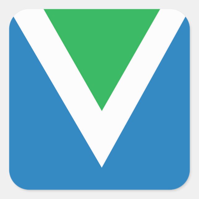 Etiquetas Vegan Flag (conjunto 6) (Frente)