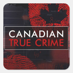 Etiquetas verdadeiras canadenses do crime