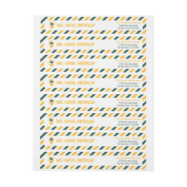 Etiquetas Verde e Dourado, Mudamos De Lado