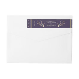 Etiquetas Vintage Library Wedding