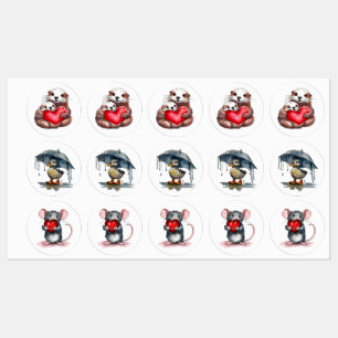 Etiquetas Você Segura Meus Rótulos Cardíacos