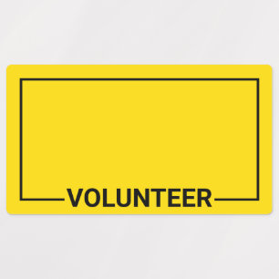 Etiquetas Voluntário do Vazio Amarelo