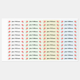 Etiquetas Watermelon Kids' Name Clothing School Labels