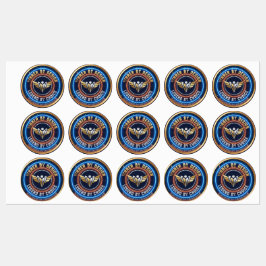 Etiquetas ​Winner by Design Cyberpunk Emblem - Gaming Legend