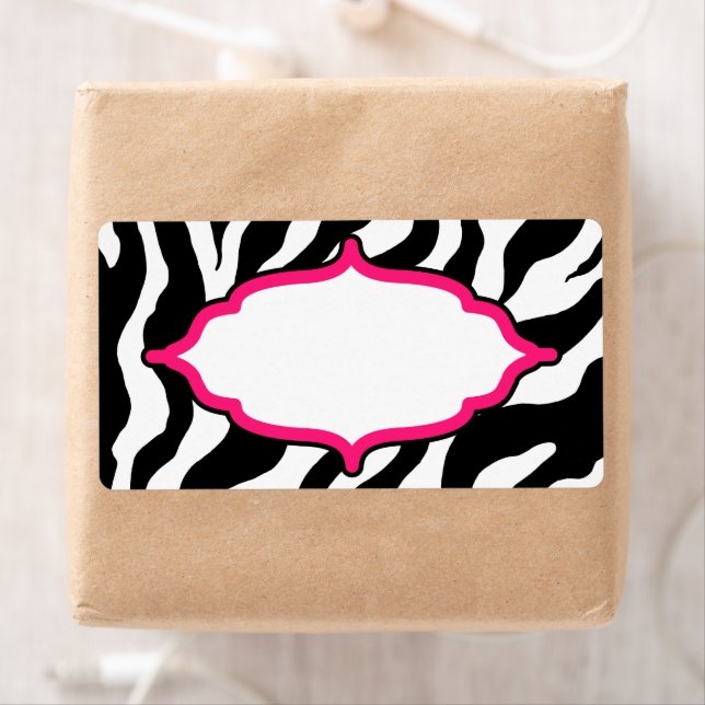 Etiquetas Zebra Clássicas Personalizadas (Insitu)