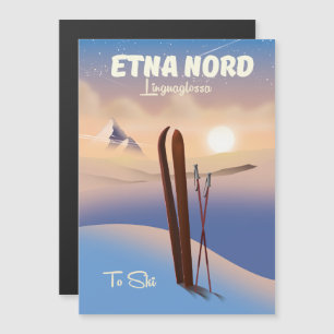 Etna Nord Linguaglossa poster de Esqui