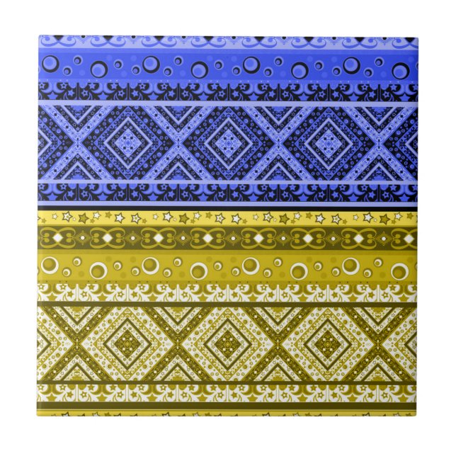 Etno boho ornamentoso tradicional tribal (Frente)