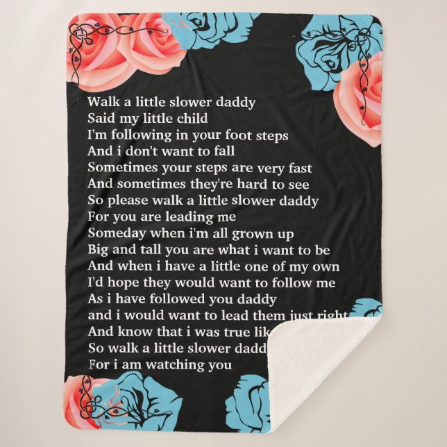 Eu acho que muitos pais adorariam este cobertor (Frente)