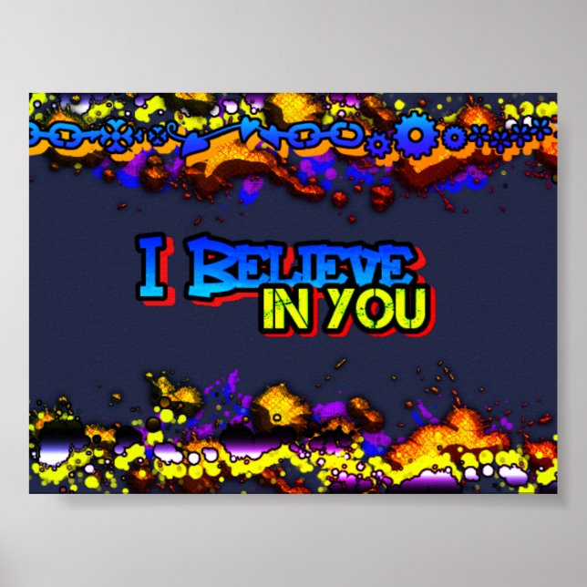 Eu Acredito Em Você Poster (Frente)