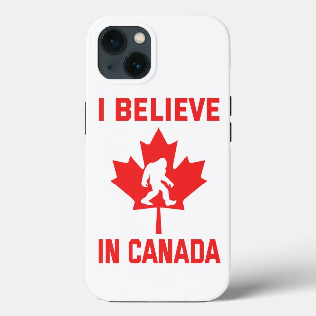 Eu Acredito no Canadá - Funny Bigfoot  (Verso)