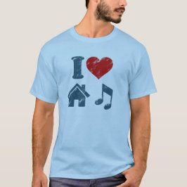 Eu Adoro A Camisa De Música Vintage | Ofertas de m
