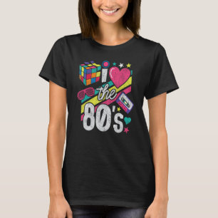 Eu adoro a camisa dos anos 80 Roupas para mulheres
